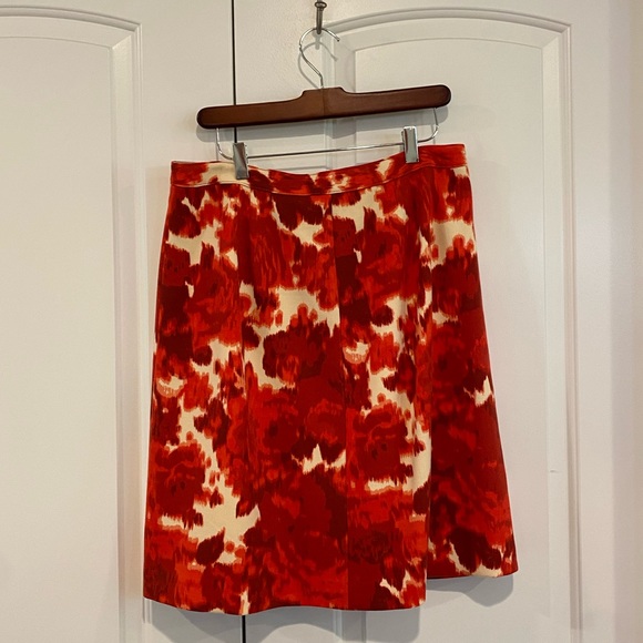 J. Crew Wool Button-up A-line Skirt - Picture 2 of 3